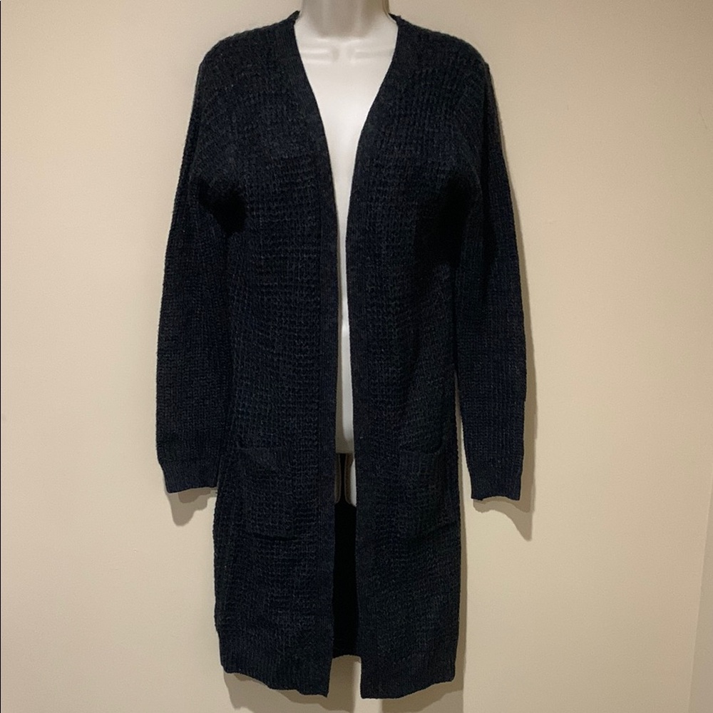 Long cardigan sweater